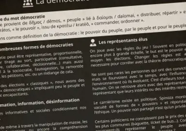 La démocratie ne suffit pas !