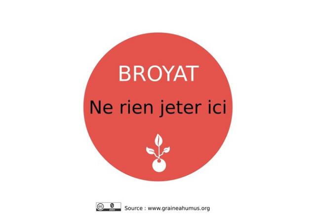 Affiche broyat