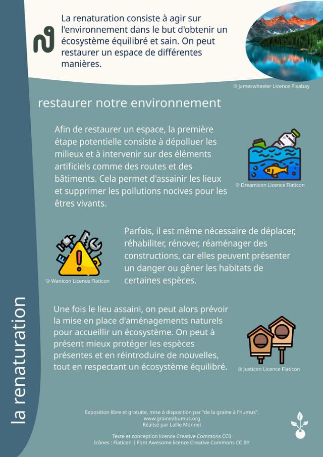 Affiche renaturation