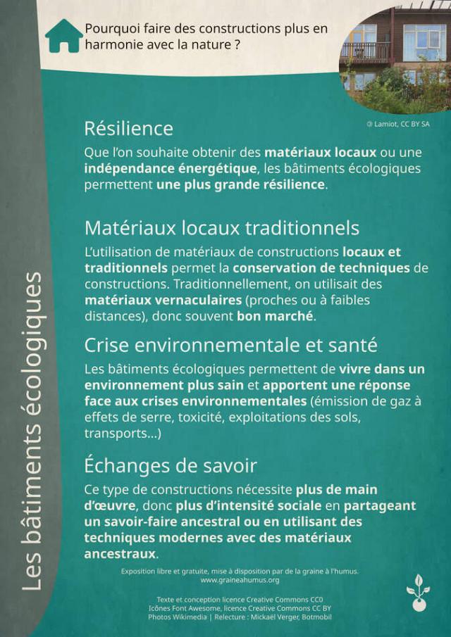 Exposition sur la construction écologique 1